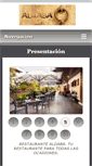 Mobile Screenshot of aldabajatetxea.com